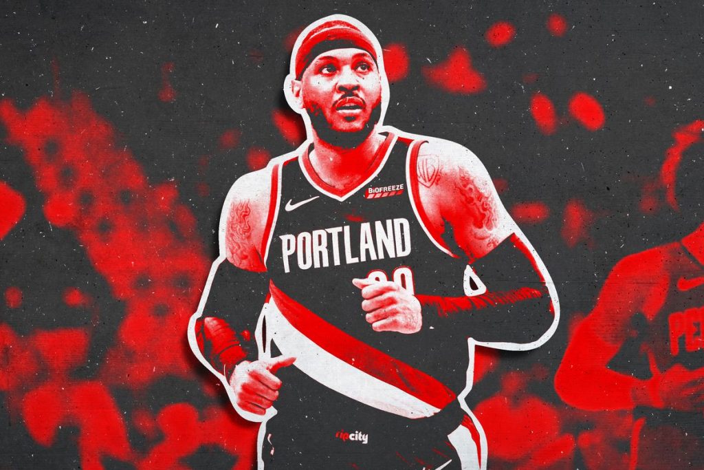Carmelo Anthony: Portland Trail Blazers