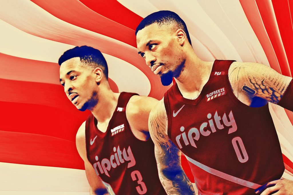 CJ McCollum and Damian Lillard